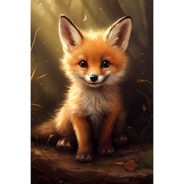 Beautiful Fox Canvas